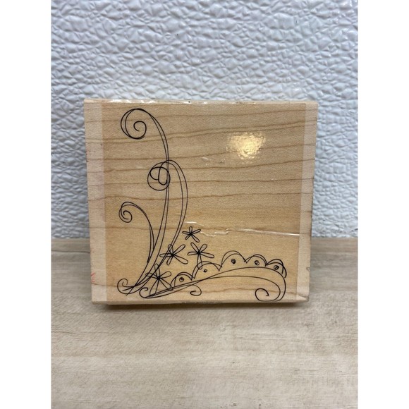 Stampin' Up! Other - 2007 Stampin Up Graphic Wood Mounted Rubber Stamp